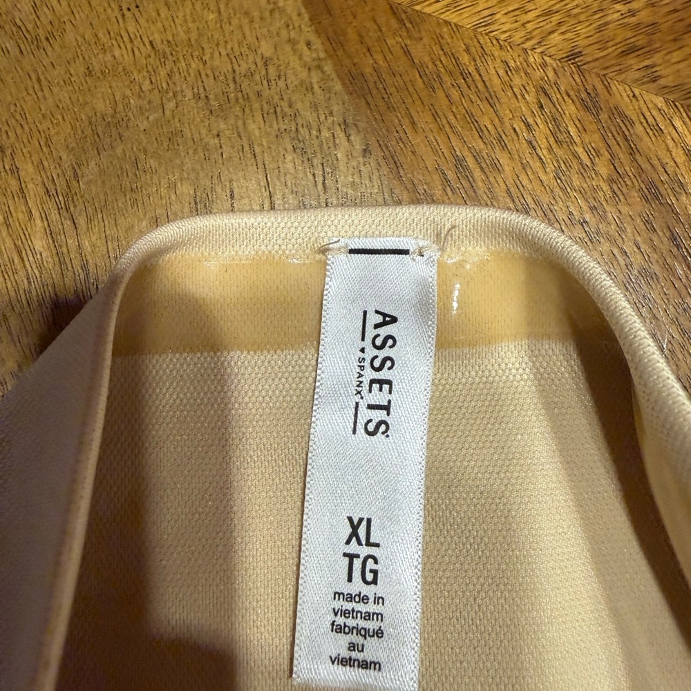 Assets By Spanx High-Waisted Shapewear Shorts - Tan - Picture 5 of 6